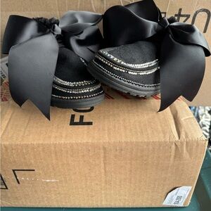 Custom Hey Dude Britt Total Black